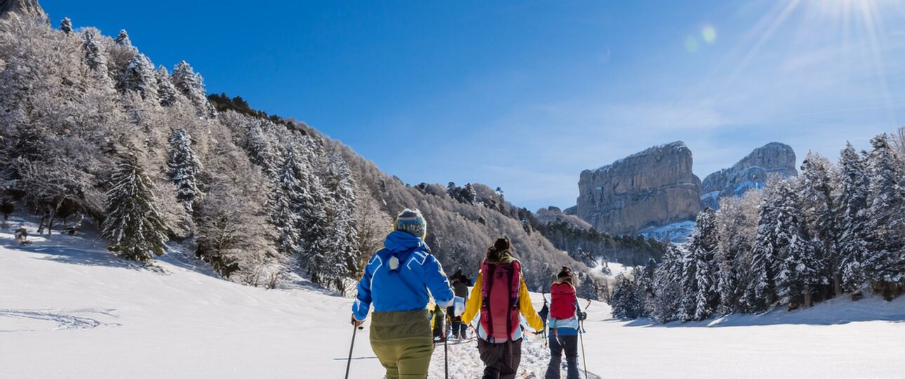 raquette dans le Vercors - Vercors randonnée